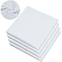 Elcoho - Pack de 4 bolsas de muselina cuadrada de algodón puro- aptas para filtrar vino- cerveza- vaporización- frutas y…